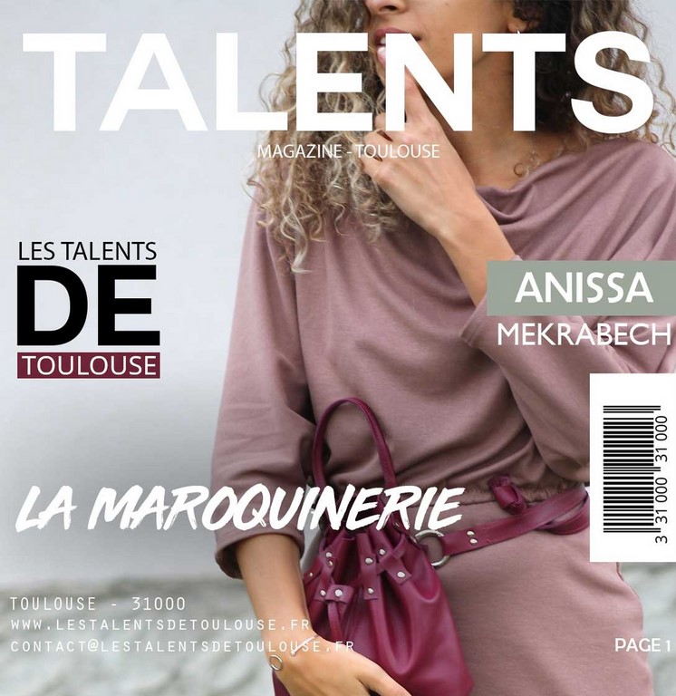 Anissa Mekrabech - Maroquinerie Toulouse - les talents de toulouse 