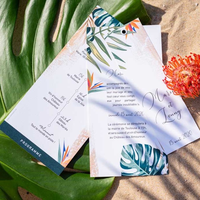 Les talents de Toulouse - Fanny Fourcade - Papeterie de Mariage 6