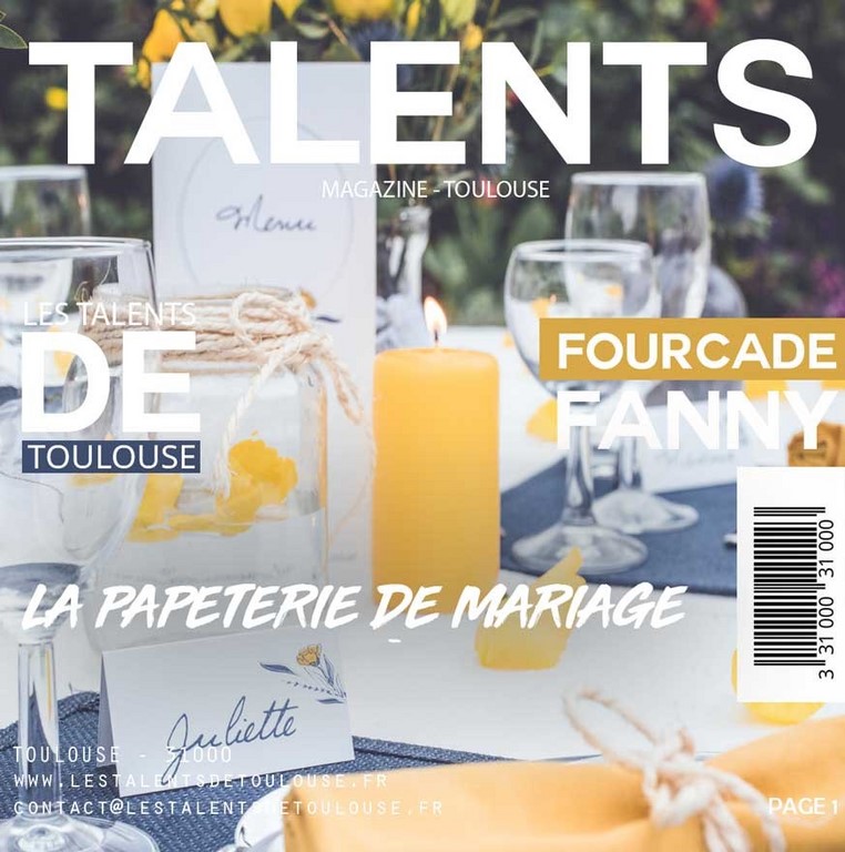 Les talents de toulouse - Fanny fourcade - La papeterie Toulouse - A la une