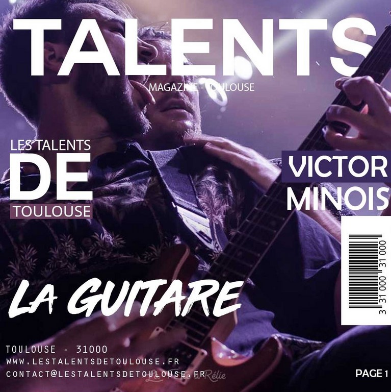guitare toulouse - talent toulouse - victor minois
